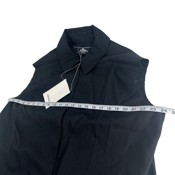 HODAKOVA Women's Black Upside Down Trouser Vest Size L - Picture 8 of 10